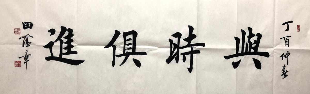 田蕴章tyz 书法的作品信息